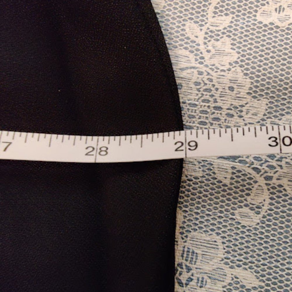 *NEW* Vintage Decade Designs 2-Pc Suit, pull on Pants, Black & White, Size 26W - Picture 11 of 16
